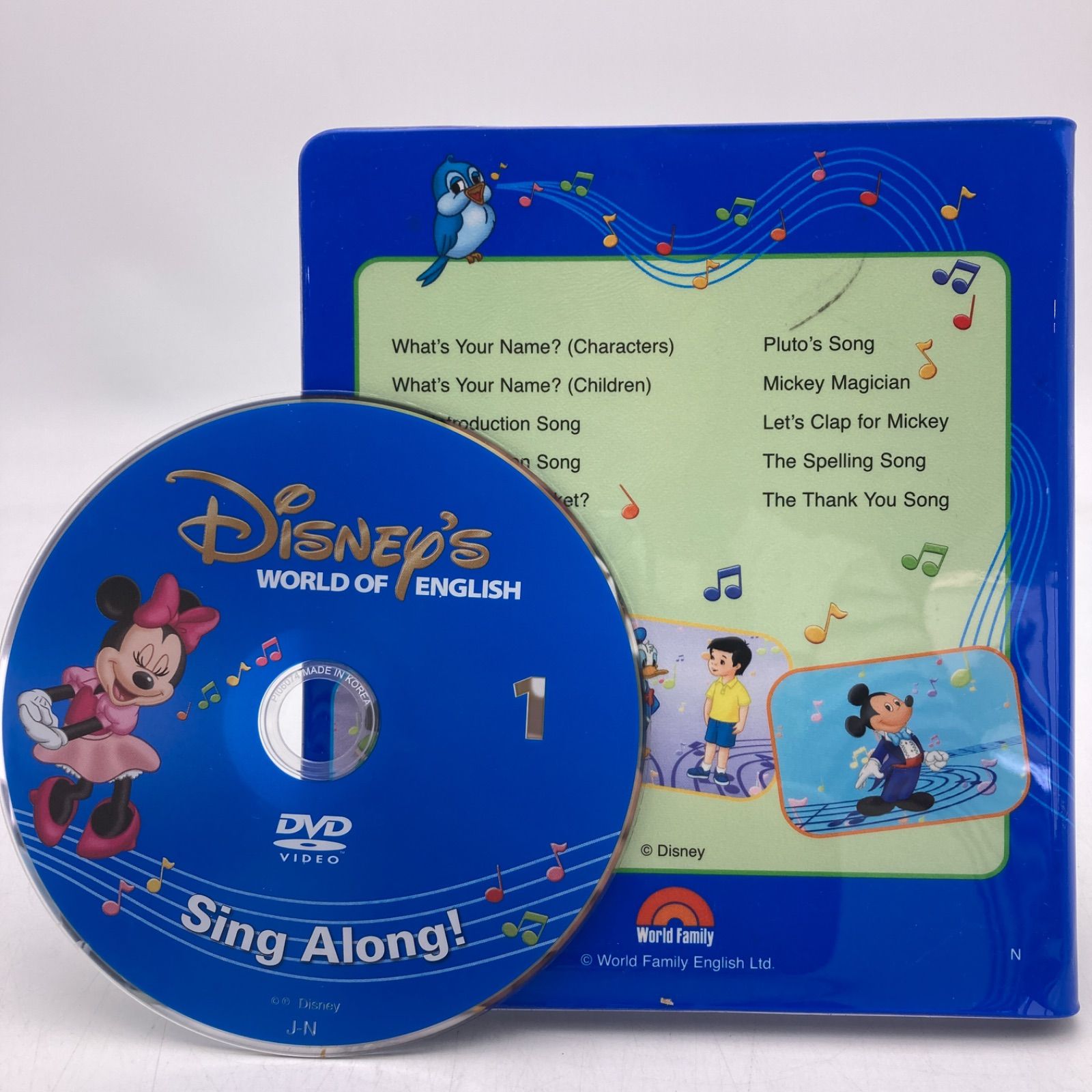 シングアロング＋プレイアロング 新子役 ディズニー英語システム DWE
