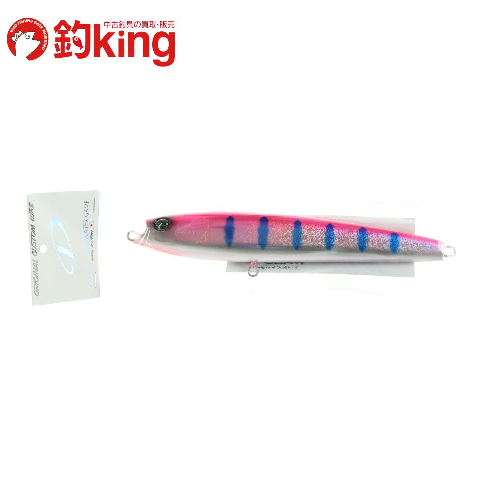 D-CLAW バブルス 250 GT ピンクタイガー Z184S ヒラマサ カンパチ ブリ オフショア ルアー ロッド リール ルアー