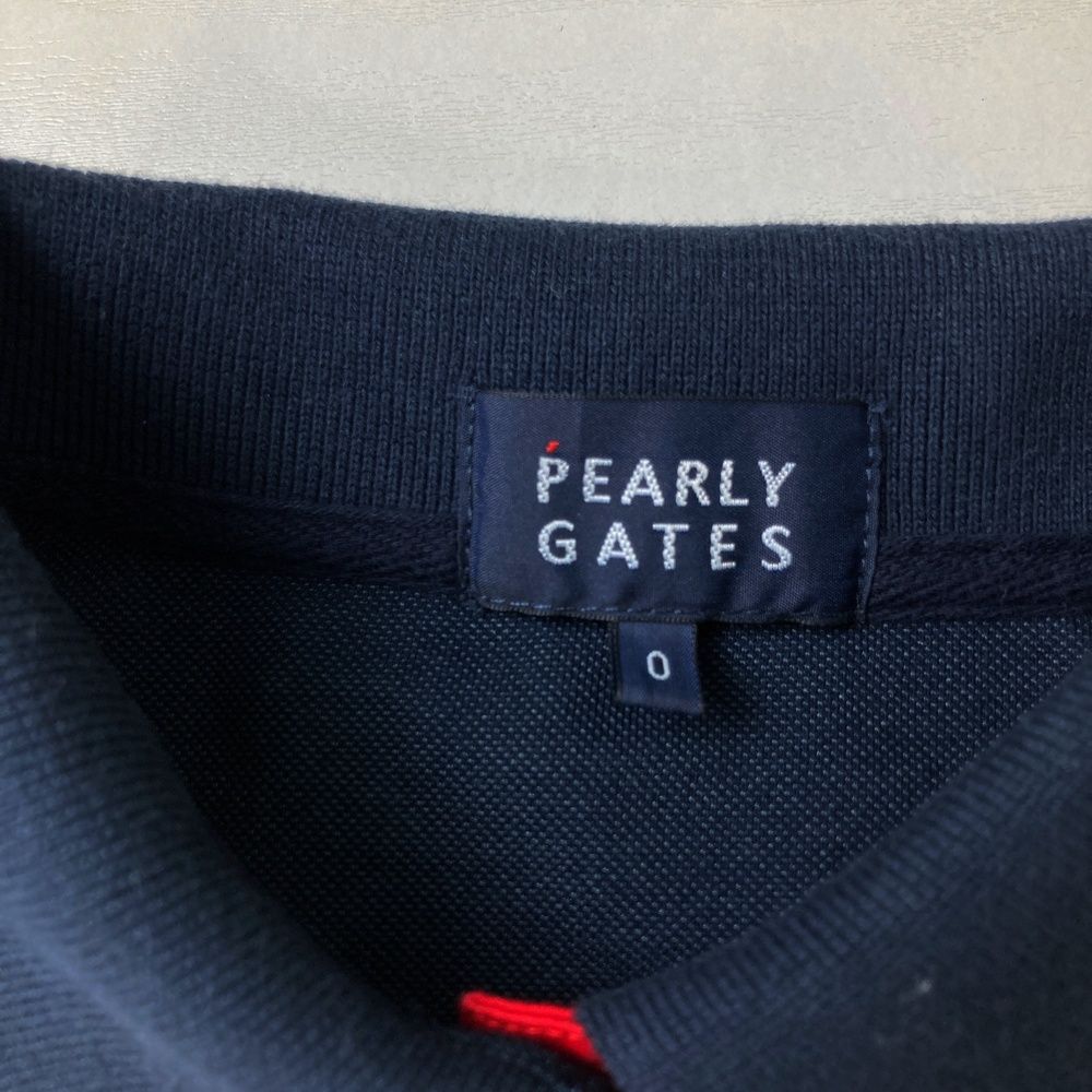 サイズ：0 PEARLY GATES パーリーゲイツ 半袖ポロシャツ ニコちゃん
