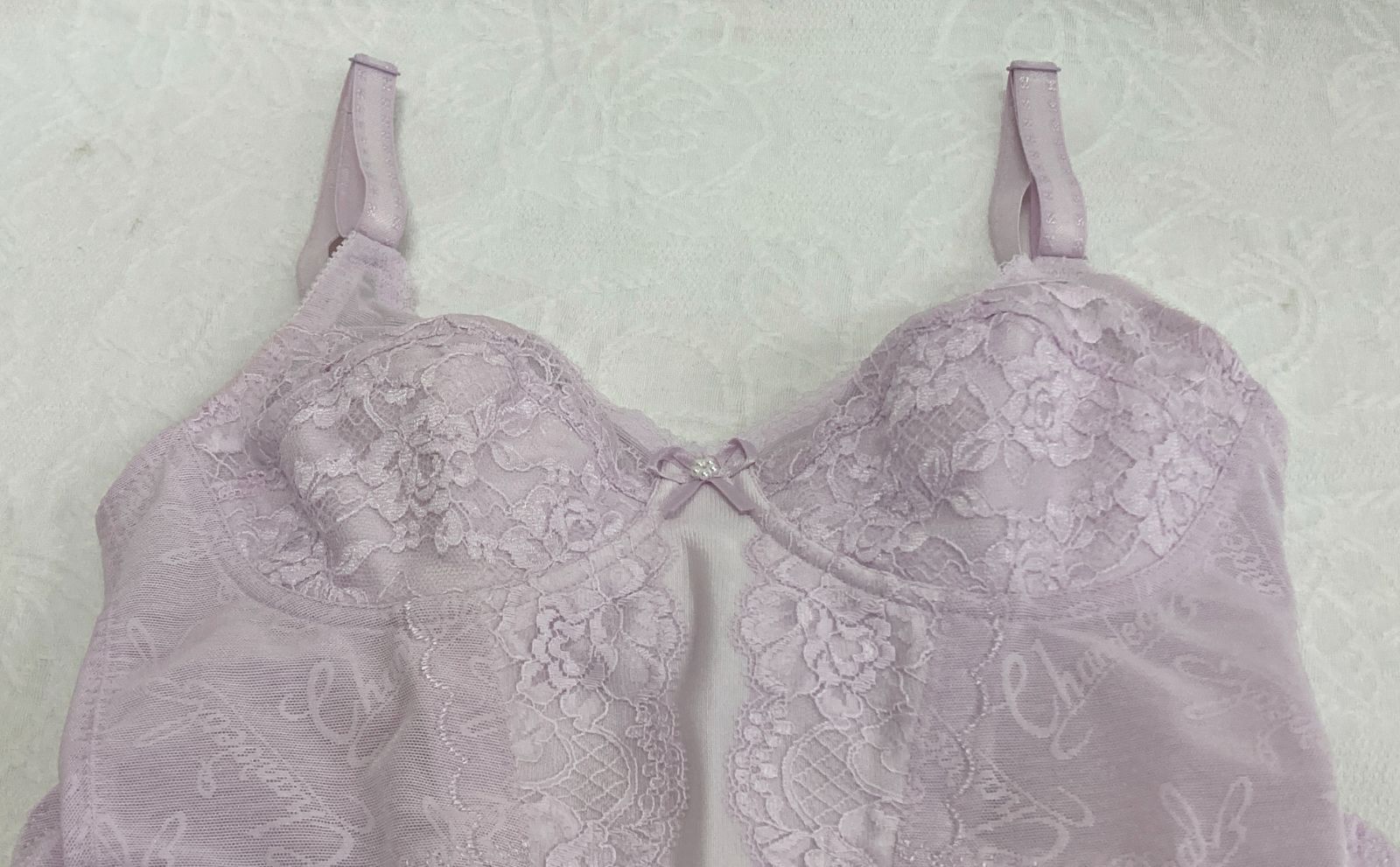 〇未使用〇chandeal シャンデール ボディスーツ B70 ピオニーパープル