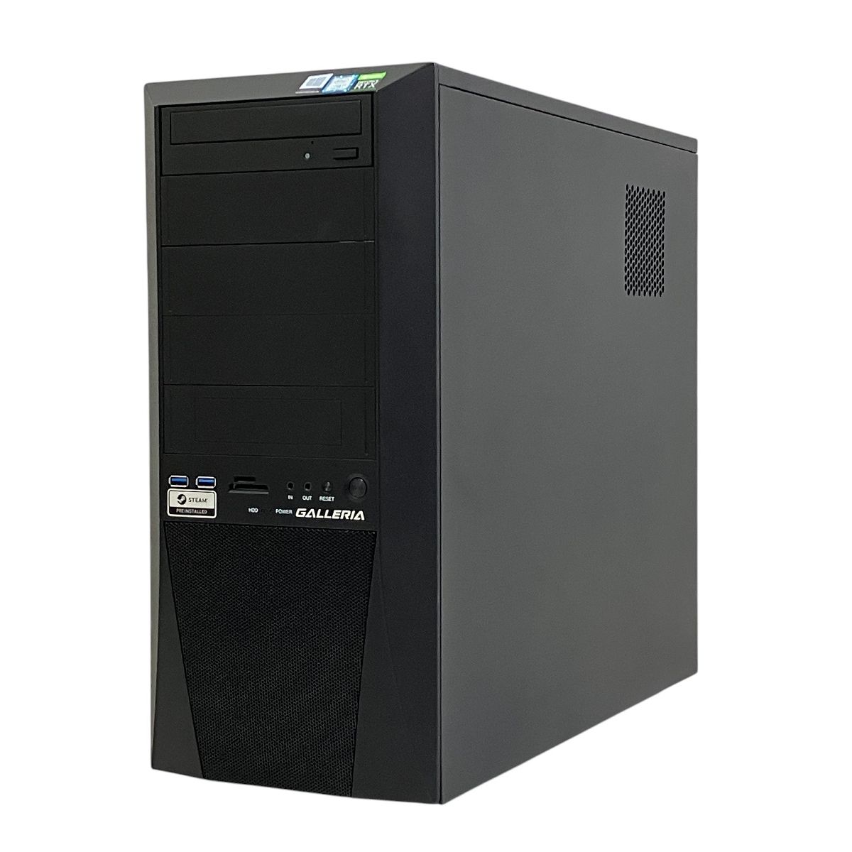 Thirdwave Dospara GALLERIA XF ゲーミング デスクトップ PC i7 9700 16GB HDD 2TB SSD なし RTX 2070 Windows 11 Pro 訳有 T10593957