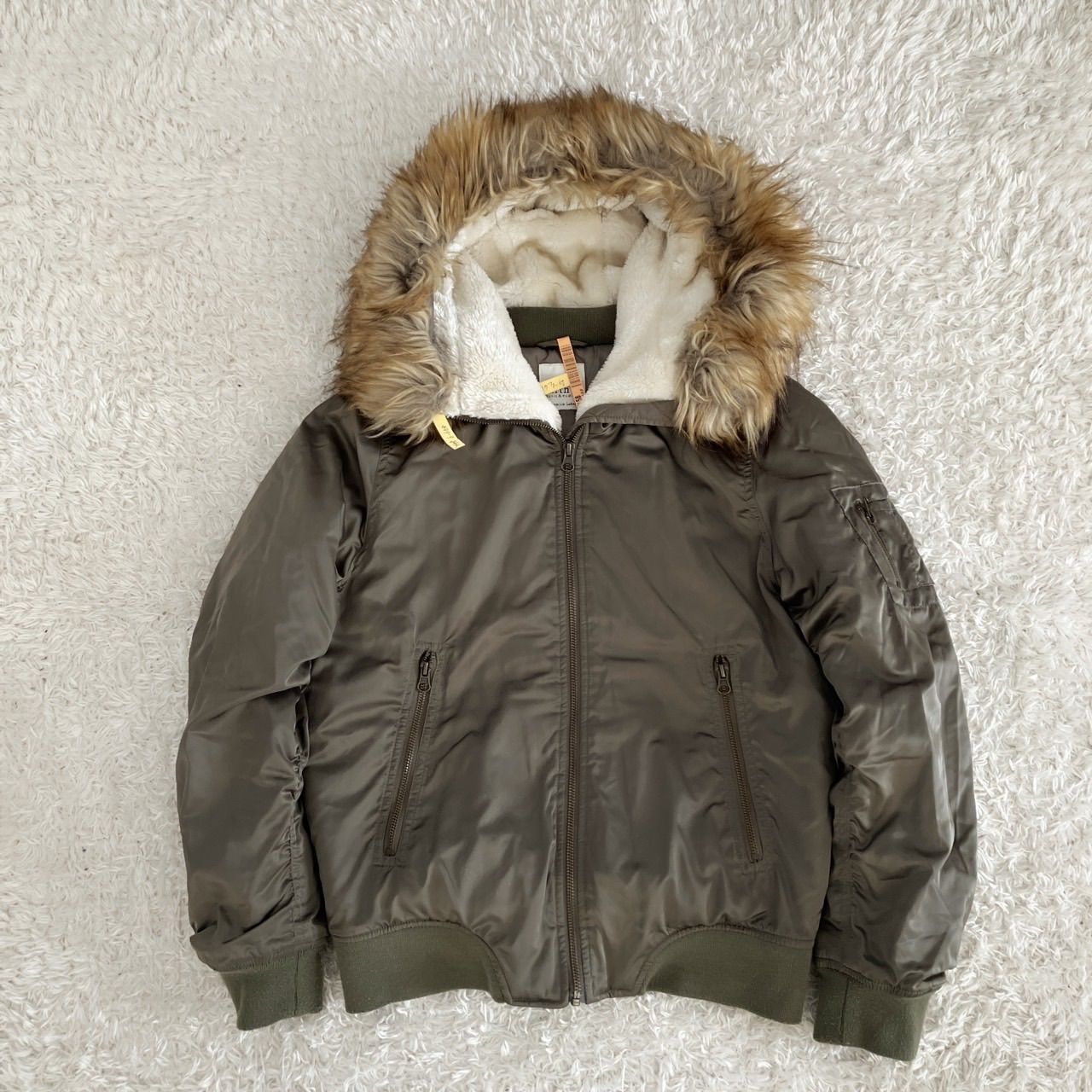 y2k archive N2B MA1 bomber 短丈 鬼ファー 平成ギャル - メルカリ