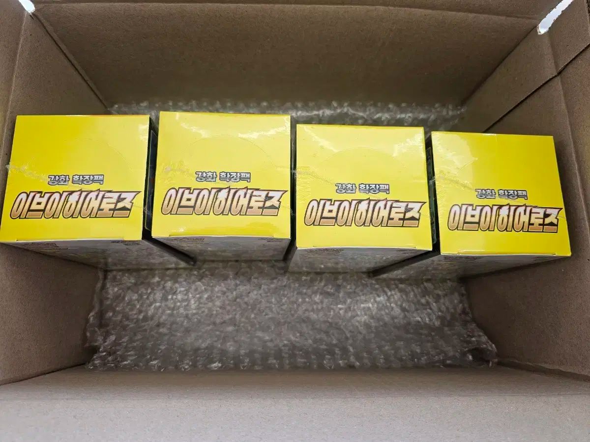 ポケモンカード イーブイヒーローズ 4ボックス