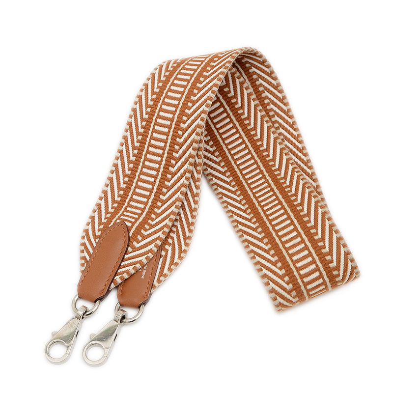 エルメス バンドリエール サングル カヴァル ゴールド エクリュ シルバー金具