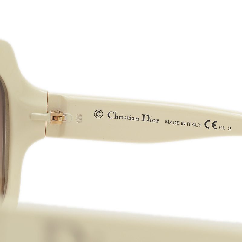  ディオール GLOSSY 1 サングラス プラスチック ホワイト N 5 A 02 サングラス 小物