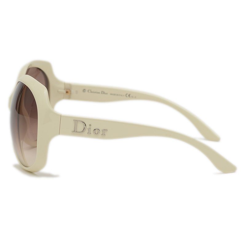 ディオール GLOSSY 1 サングラス プラスチック ホワイト N 5 A 02