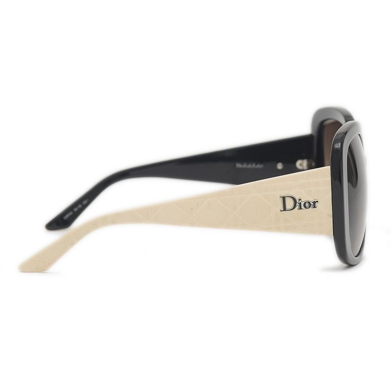  ディオール LadyLady 1 サングラス プラスチック ブラック アイボリー サングラス 小物