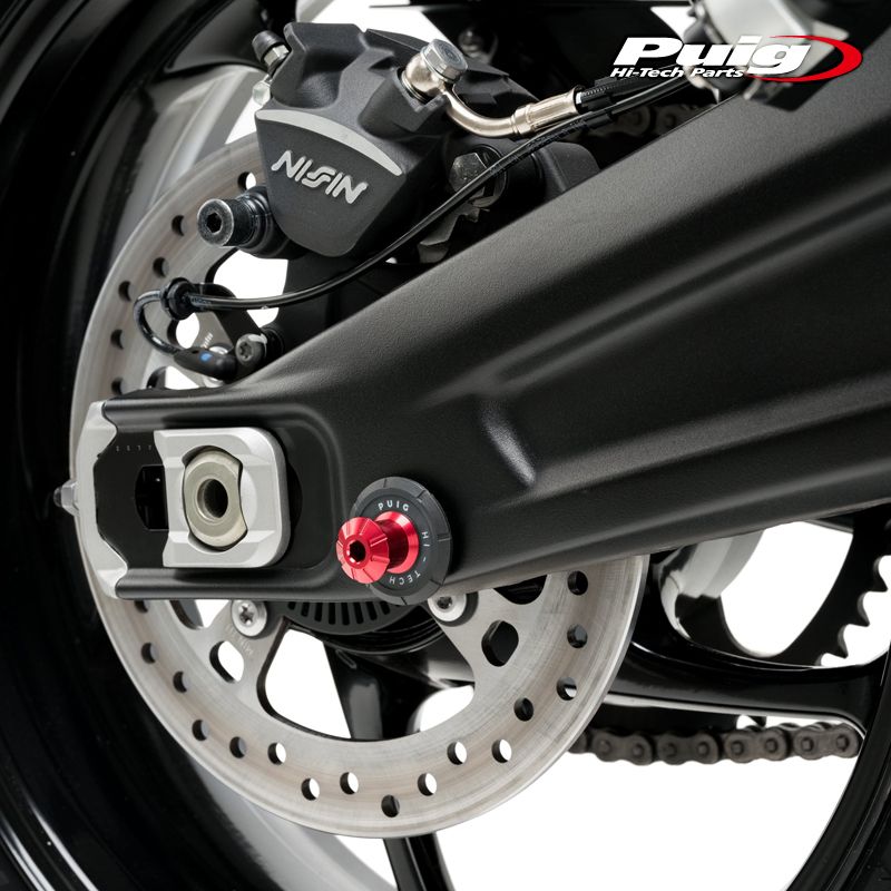 にしさん専用 Puig 9259R SPOOL SLIDER PRO M8 [RED] 汎用 プーチ スタンドフック