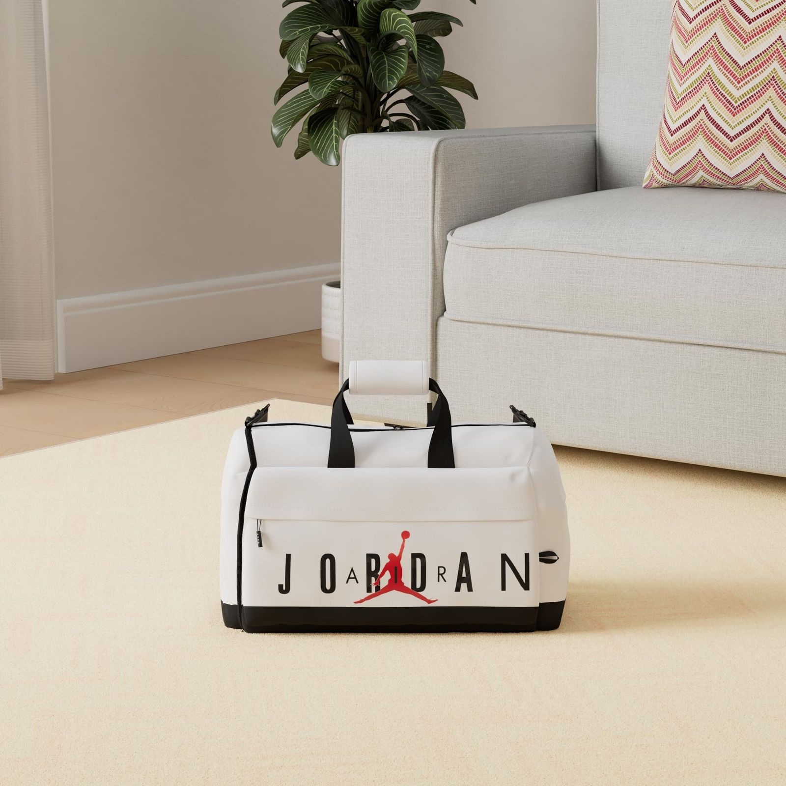 Nike Air Jordan Velocity Duffle Bag One Size Gym Red