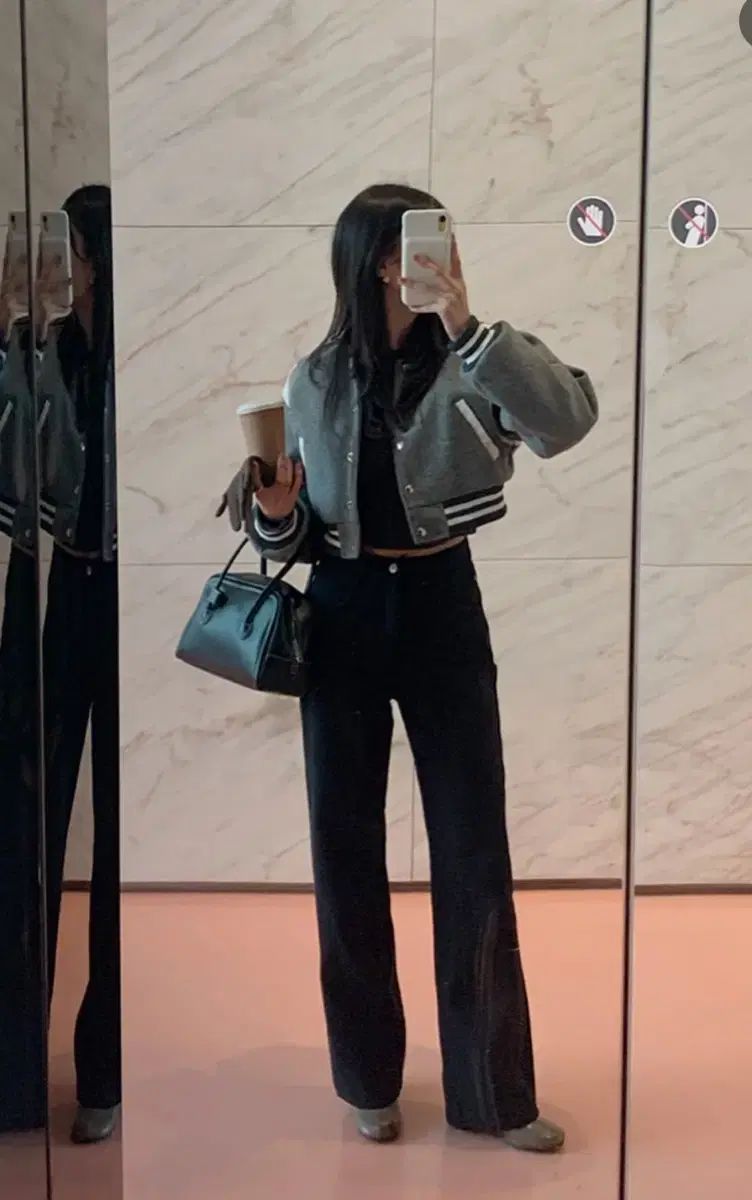 HAWA ヘリンボーン パンツ ブラック ショート