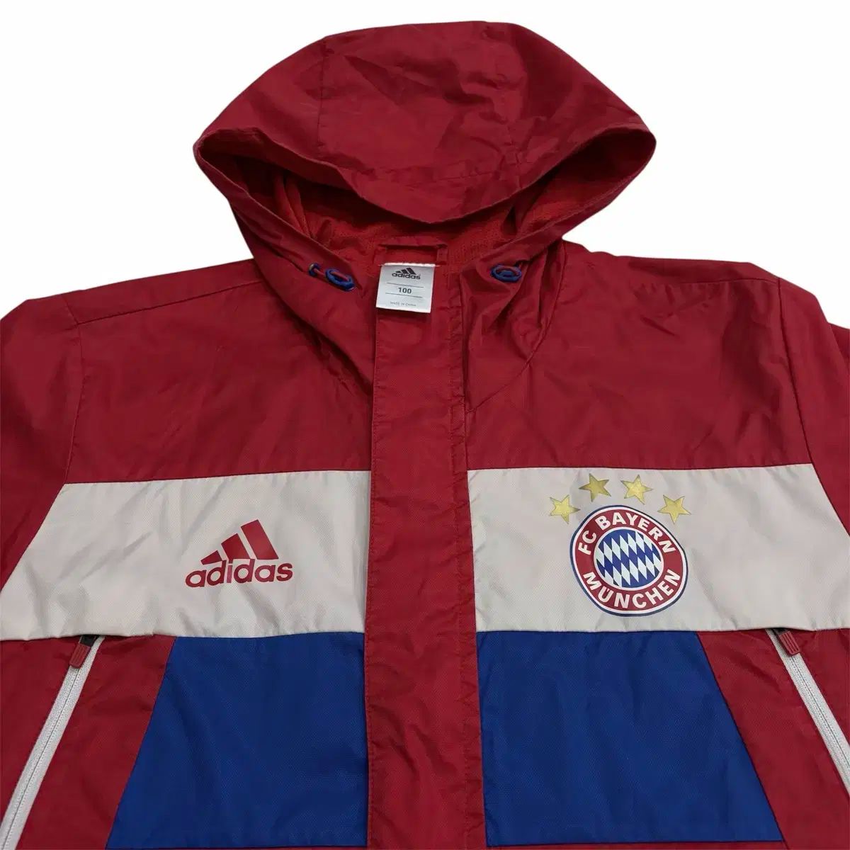 【正規品・希少】adidas製 バイエルン・ミュンヘン ウィンドブレーカー M アディダス FCバイエルン・ミュンヘン サッカー ウィンドブレーカー