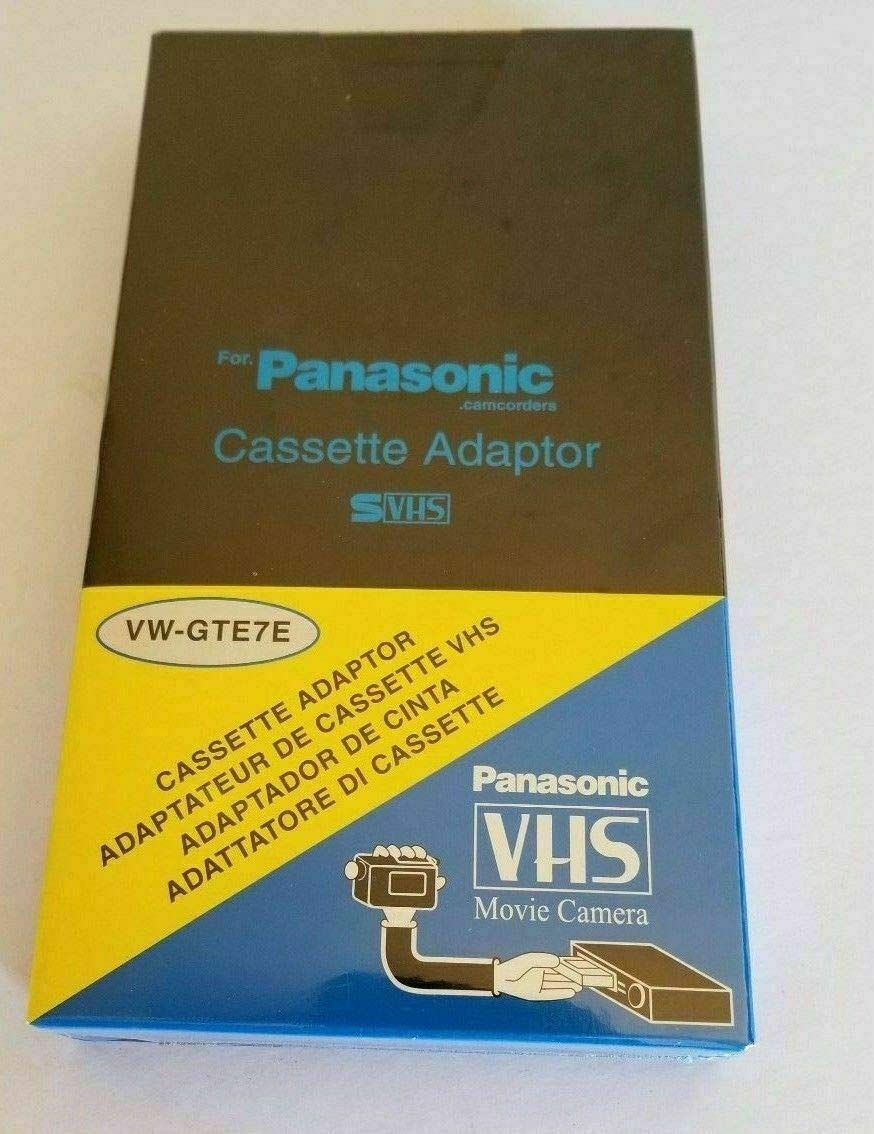 VHS-C - VHS カセットアダプター JVC C-P7U CP6BKU C-P6U Panasonic PV