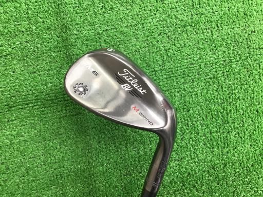 中古】 タイトリスト VOKEY SPIN MILLED SM6 スティールグレー 56°/08