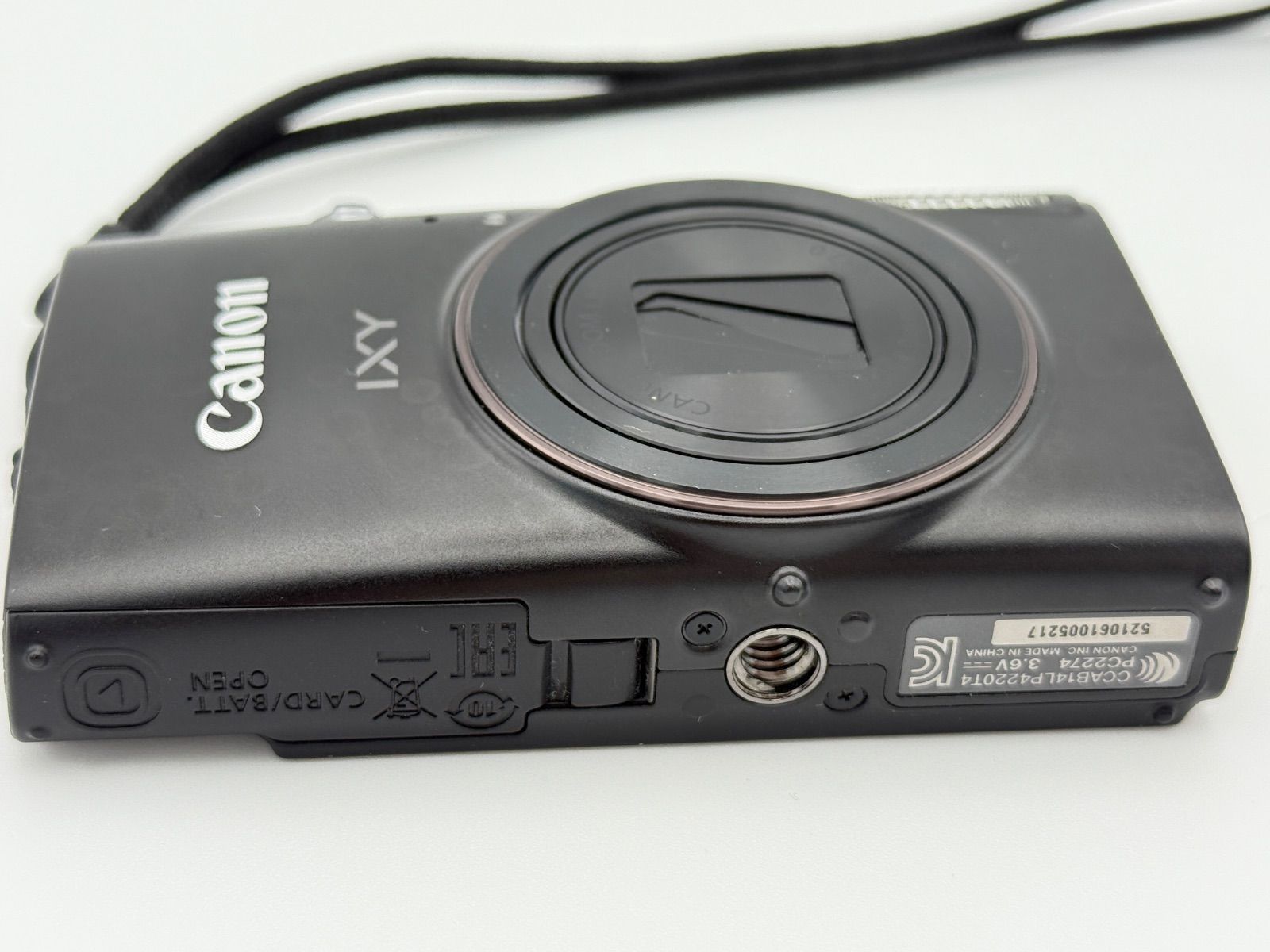 CANON IXY 650 ブラック キャノン イクシー デジタルカメラ 光学12倍ズーム Wi Fi対応 コンパクトデジタルカメラ デジタルカメラ カメラ