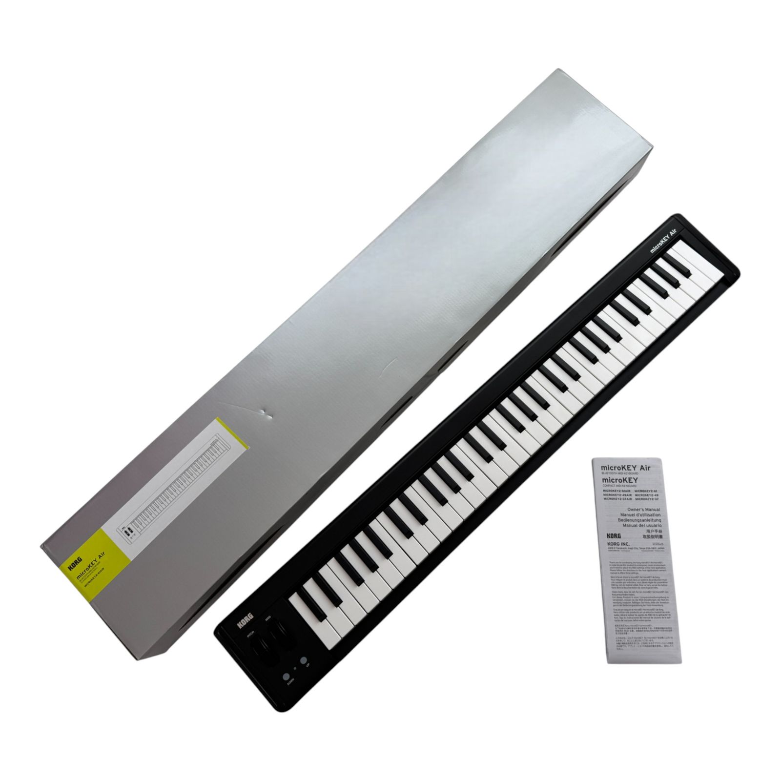 ◯ コルグ KORG ワイヤレス MIDI キーボード microKEY 2 Air 61鍵盤 ワイヤレス接続に対応 2300 2890