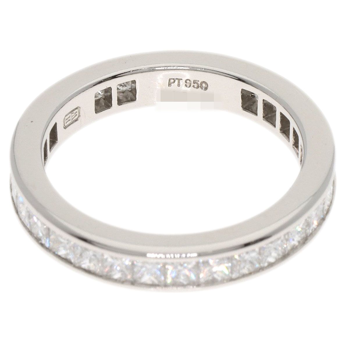 ハリーウィンストン プリンセス ダイヤモンド リング Pt950 7.5号 ハリー・ウィンストン ハリーウィンストン プリンセス ダイヤモンド