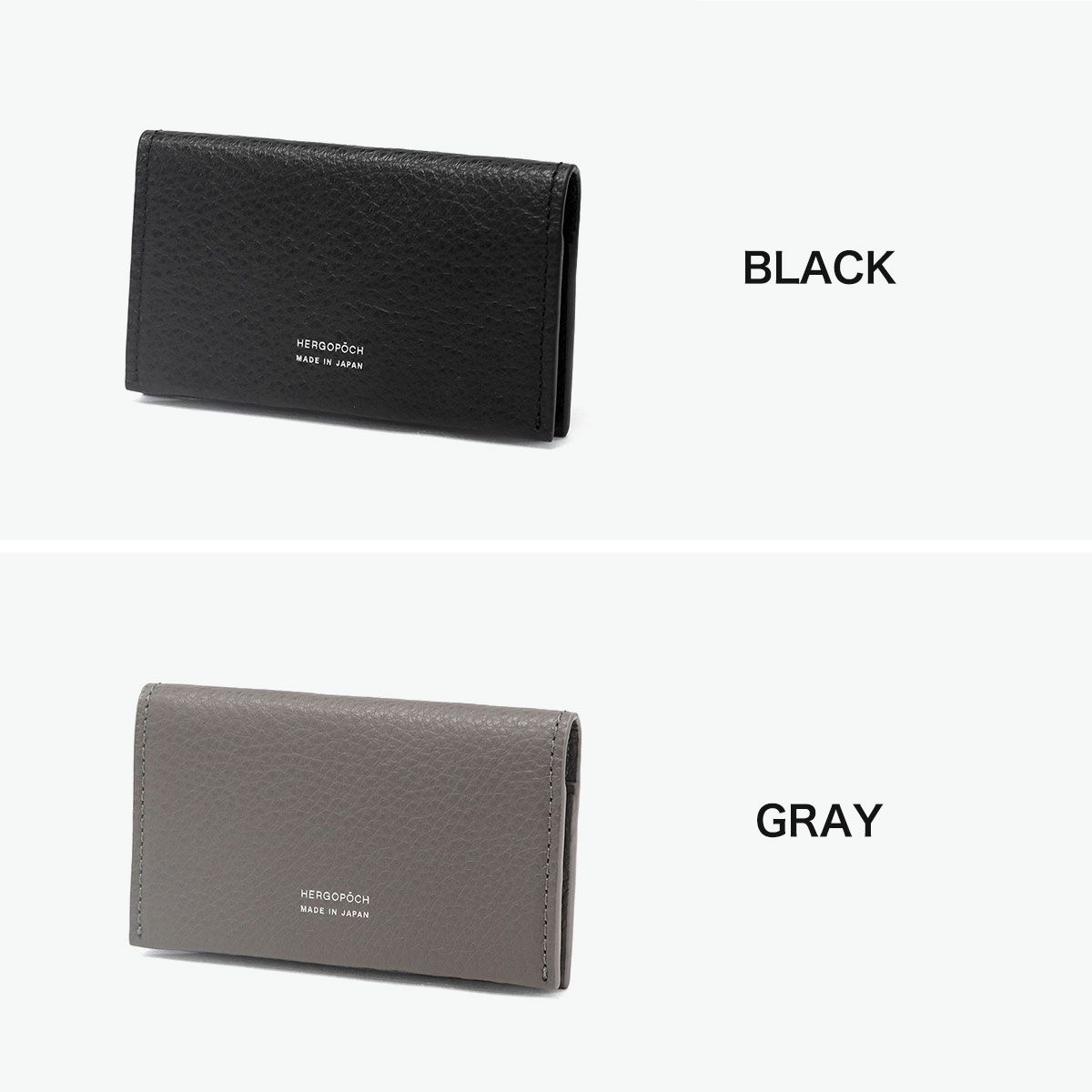 エルゴポック 名刺入れ メンズ ブランド 本革 革 HERGOPOCH 薄型 レザー 牛革 カードケース おしゃれ ビジネス オフィス 名刺 シンプル TC ソフトシュリンクレザー 薄型名刺入れ TCW-SNAM