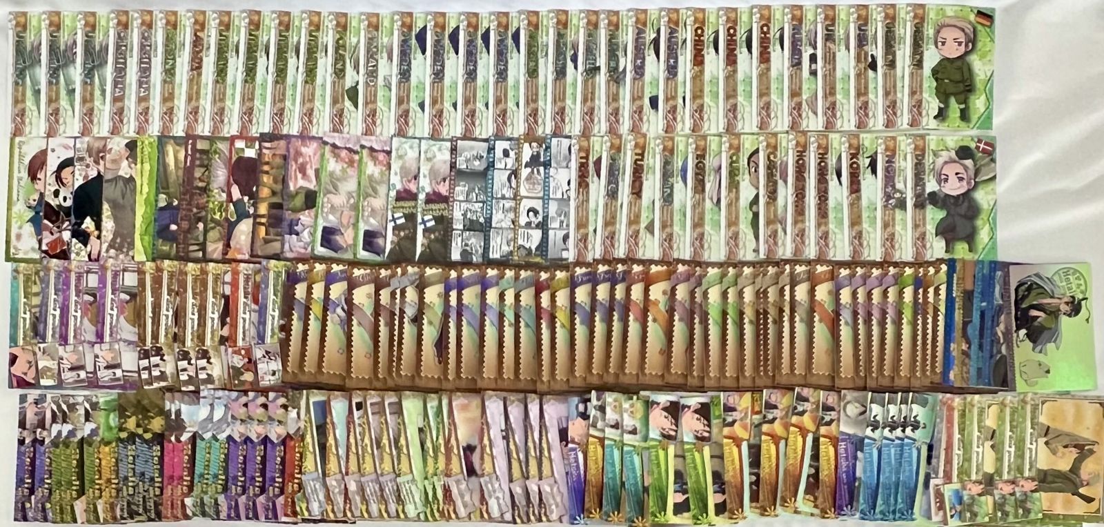 ヘタリア トレーディングカード 109種136枚セット