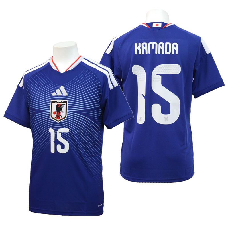 アディダス サッカー日本代表 2026 ホーム レプリカ ユニフォーム 背