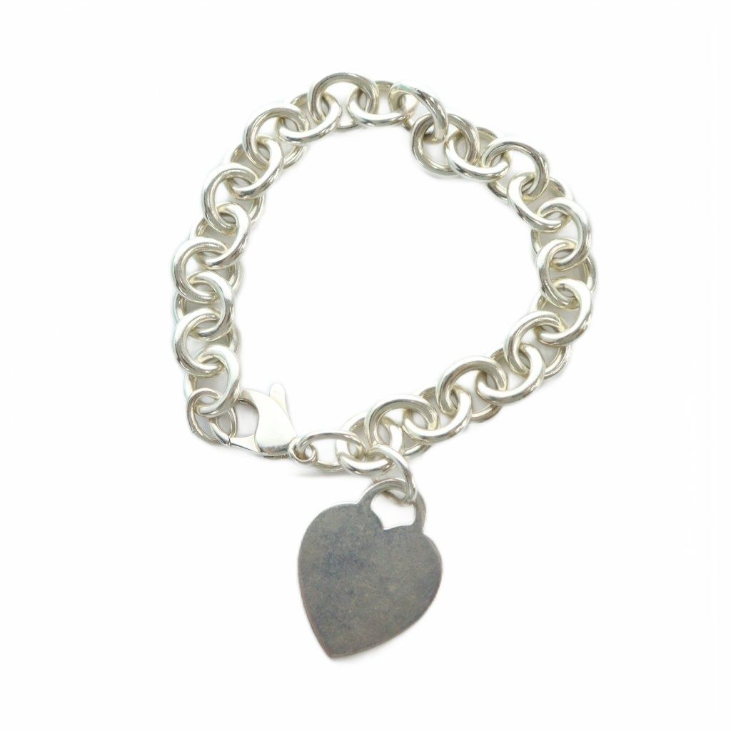 ティファニー TIFFANY - CO. リターントゥ ハートタグ ブレスレット ロゴ Silver 925 シルバー色 MQ OH AA