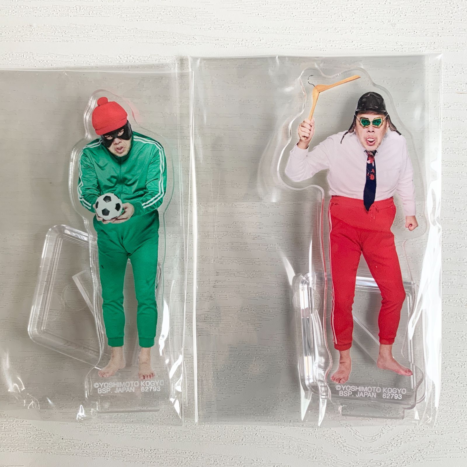 一番くじ 野性爆弾くっきー! 未来コレクション G賞 哀愁人間アクリル