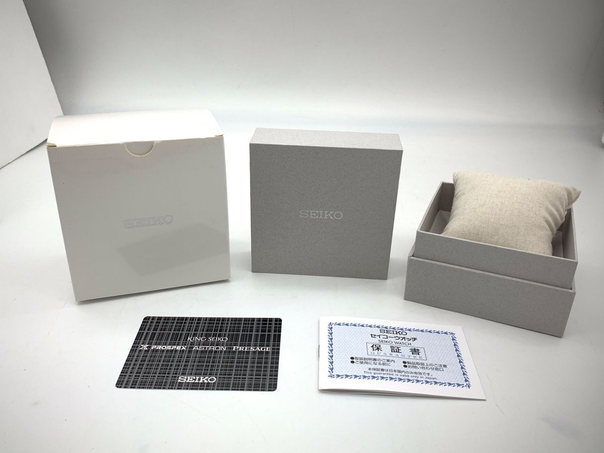  セイコー プロスペックス ブラック SBDC 101 6 R 35 00 P 0 ステンレススティール 自動巻き時計 腕時計(アナログ)