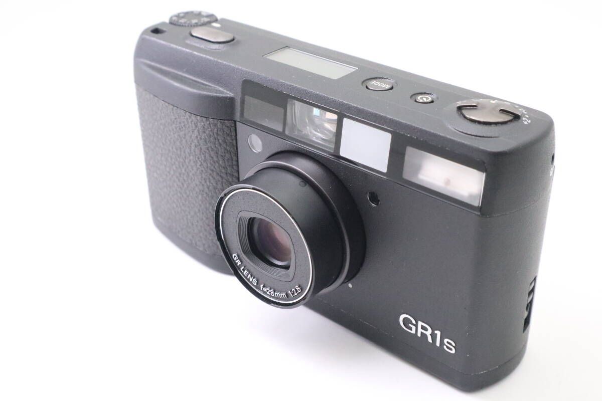 RICOH GR1s 28mm f2.8 リコー フィルムカメラ ブラック (f11678