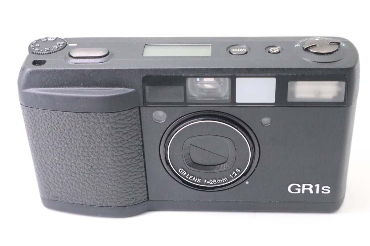 RICOH GR1s 28mm f2.8 リコー フィルムカメラ ブラック f11678