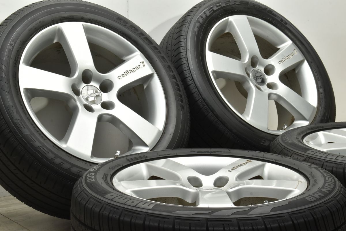 交換用に エッティンガー 18 in 8 J 30 PCD 112 MOMO ブリヂストン 235 55 R アウディ A 6オールロード カスタム用