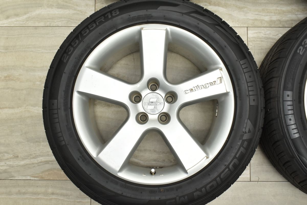  交換用に エッティンガー 18 in 8 J 30 PCD 112 MOMO ブリヂストン 235 55 R アウディ A 6オールロード カスタム用 18インチ タイヤ ホイールセット