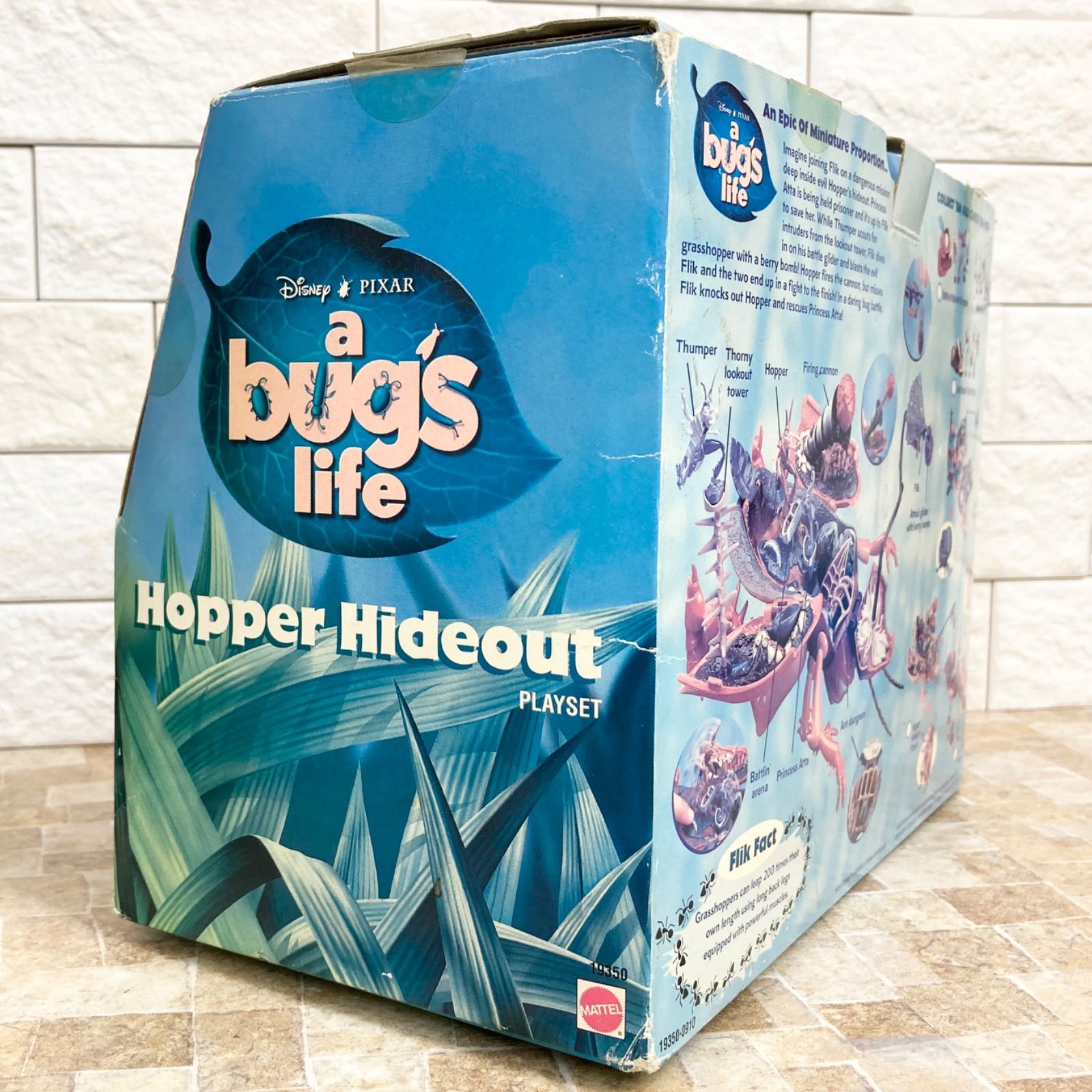 未使用】バグズ・ライフ ホッパー フィギュア hopper Hideout PLAYSET