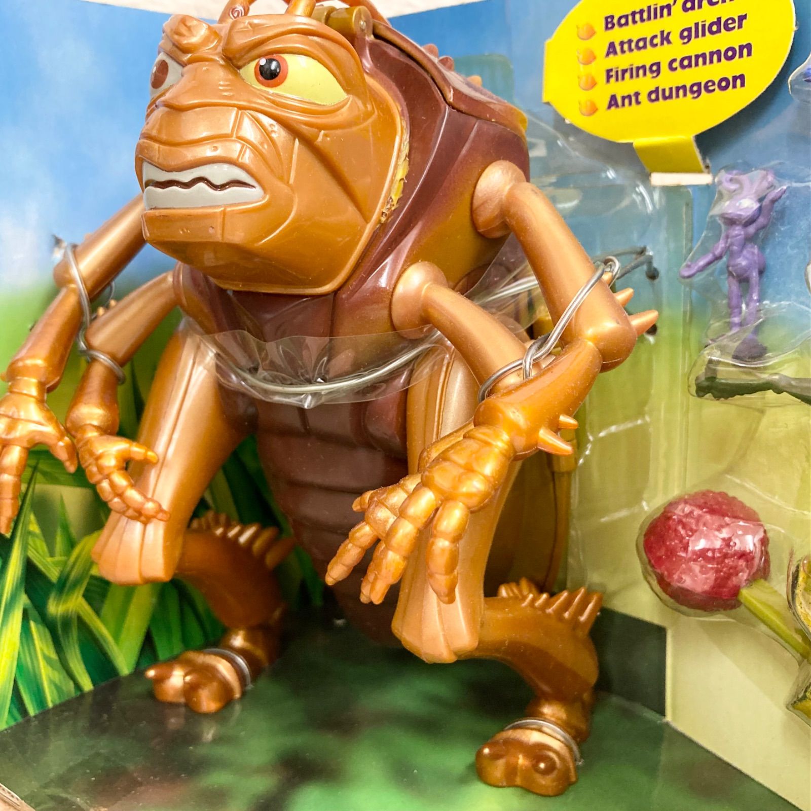 未使用】バグズ・ライフ ホッパー フィギュア hopper Hideout PLAYSET