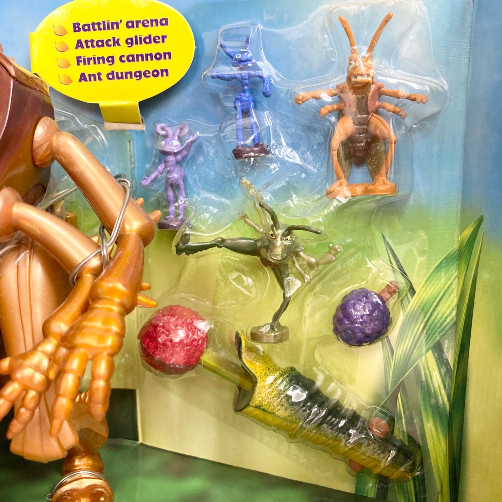 未使用】バグズ・ライフ ホッパー フィギュア hopper Hideout PLAYSET