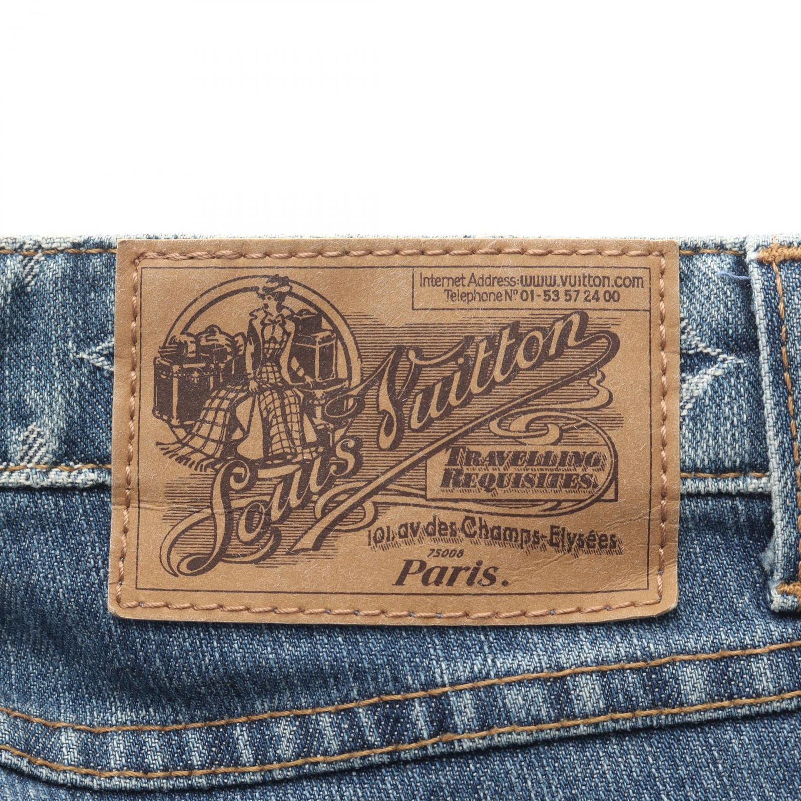  LOUIS VUITTON ルイ ヴィトン モノグラム デニムパンツ その他 デニム ジーンズ