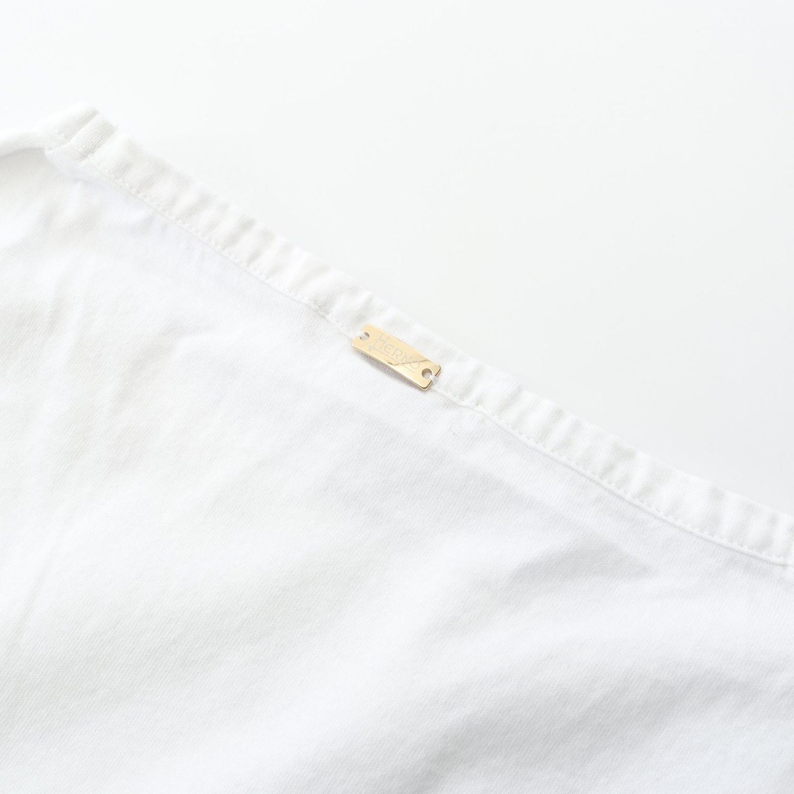  Herno ヘルノ SUPERFINE COTTON JERSEY SPRING LACE カットソー 長袖 Tシャツ カットソー