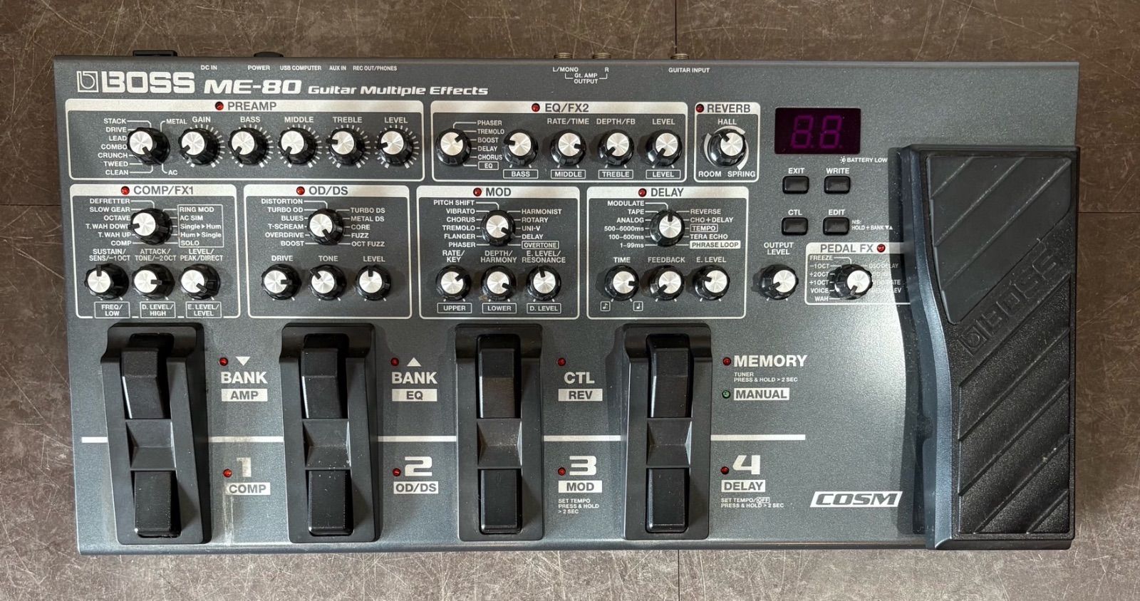 BOSS マルチエフェクター ME 80 ボス 音楽機器