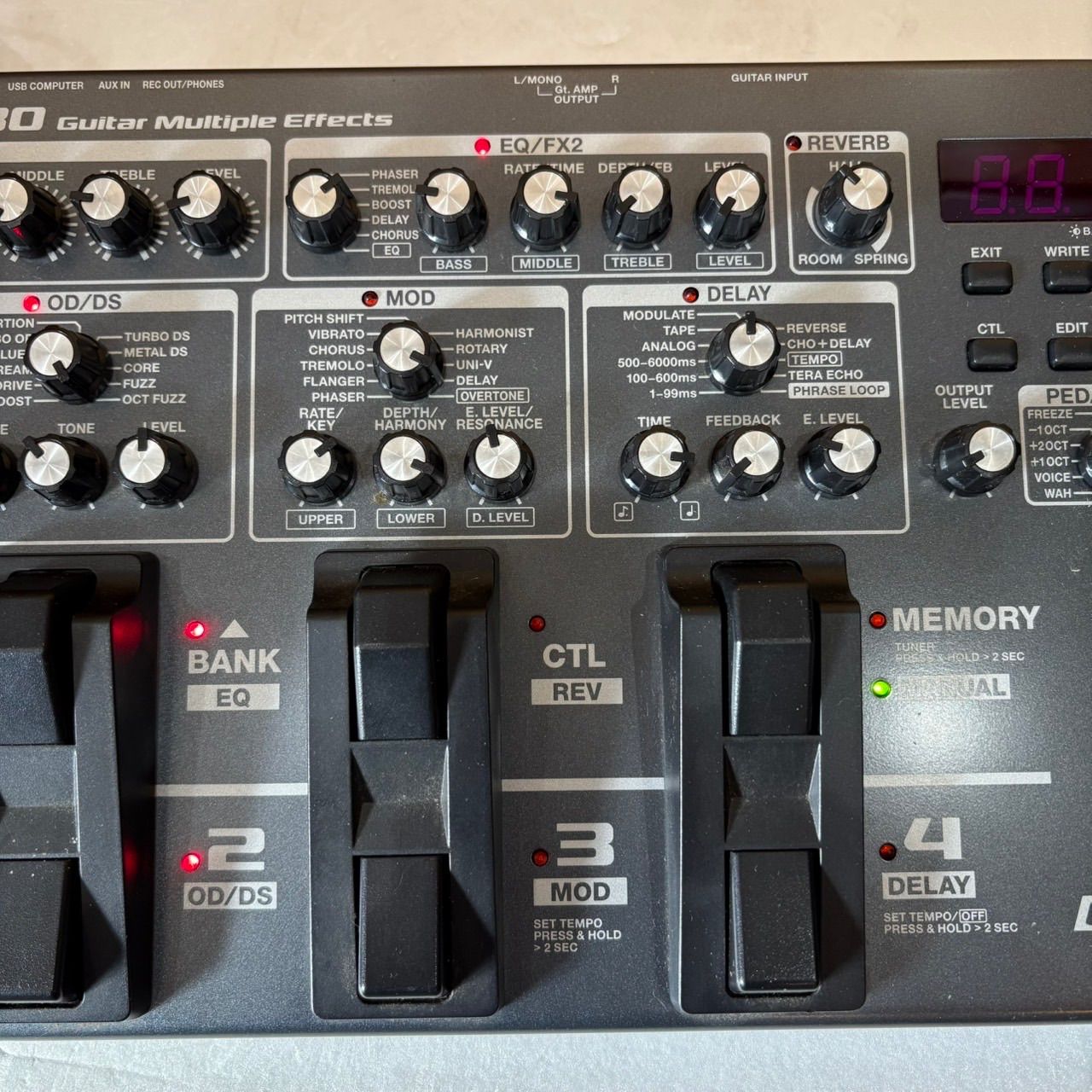 BOSS マルチエフェクター/ME-80 】ボス 音楽機器 - メルカリ