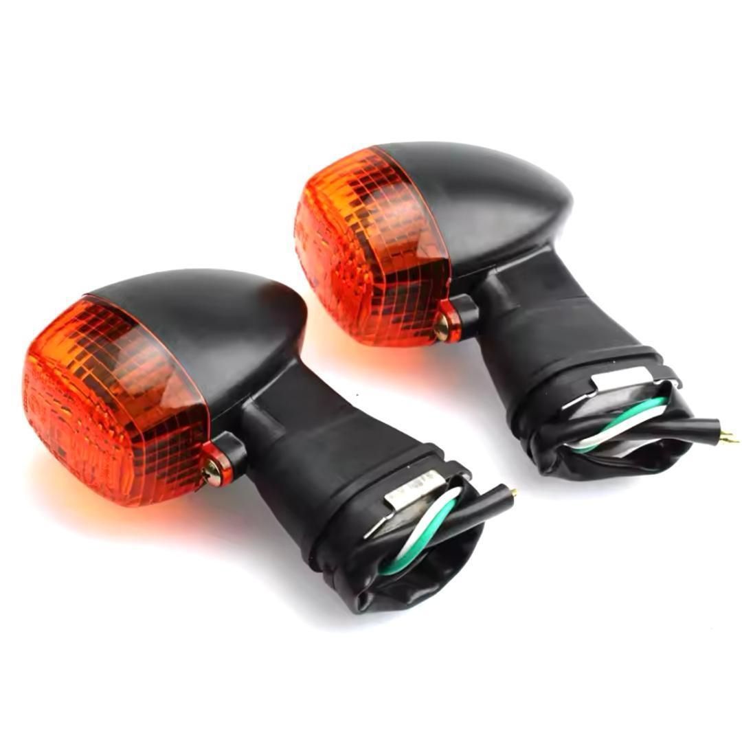 ウインカー 2個セット アンバーレンズ ZX-9R ZX-12R ZX-6RR GPZ1100