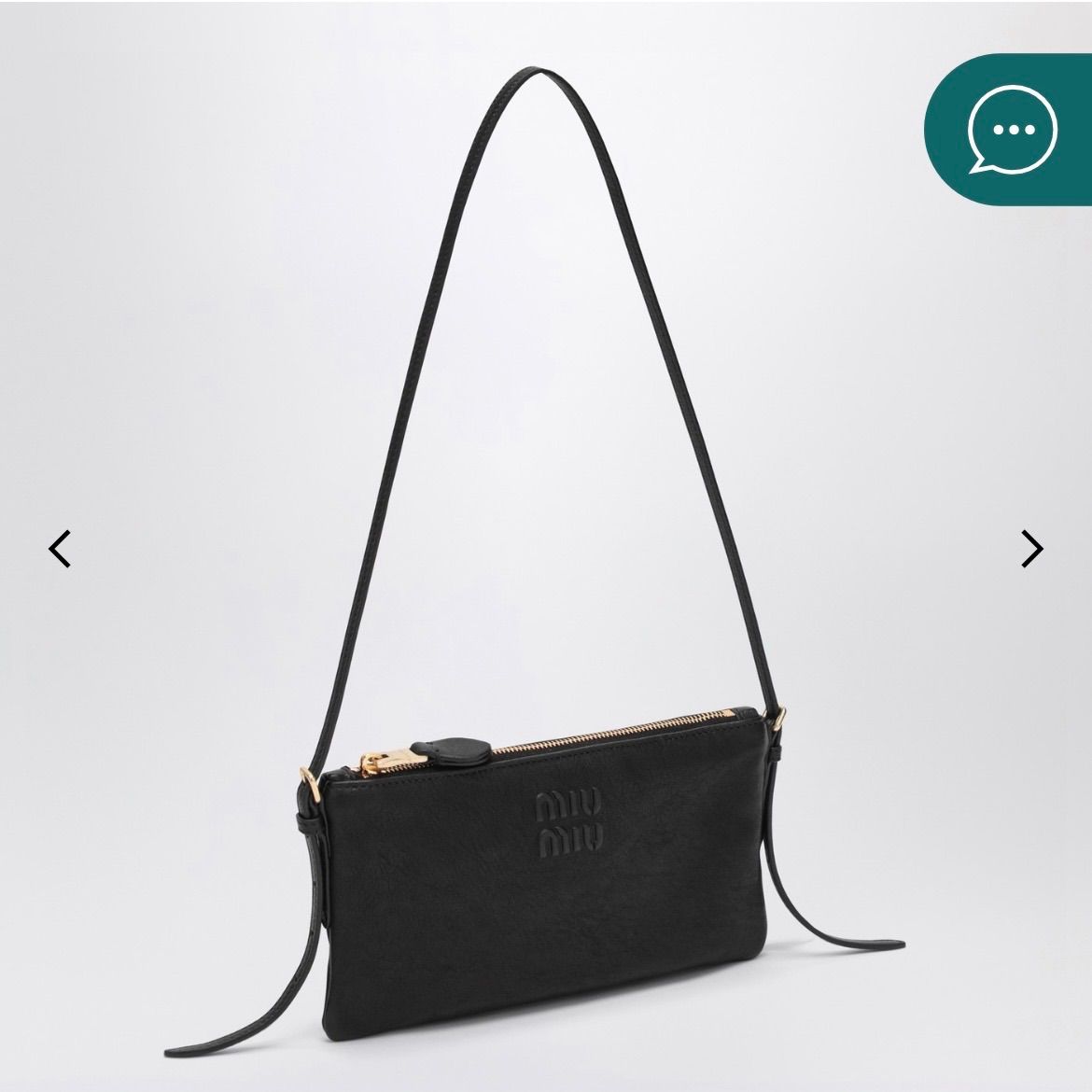 ミニポーチ ブラック