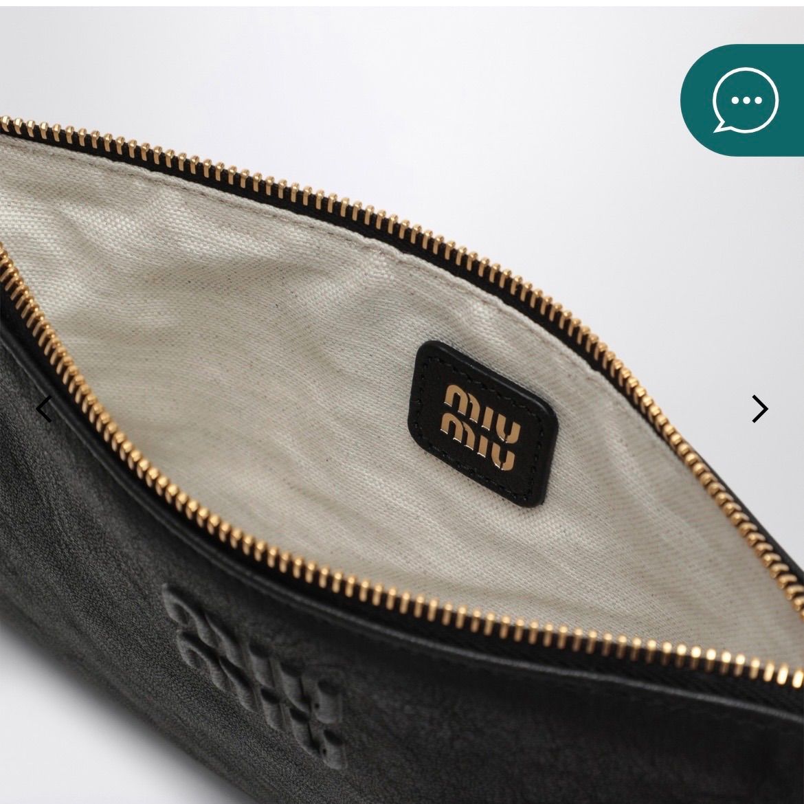 ミニポーチ ブラック