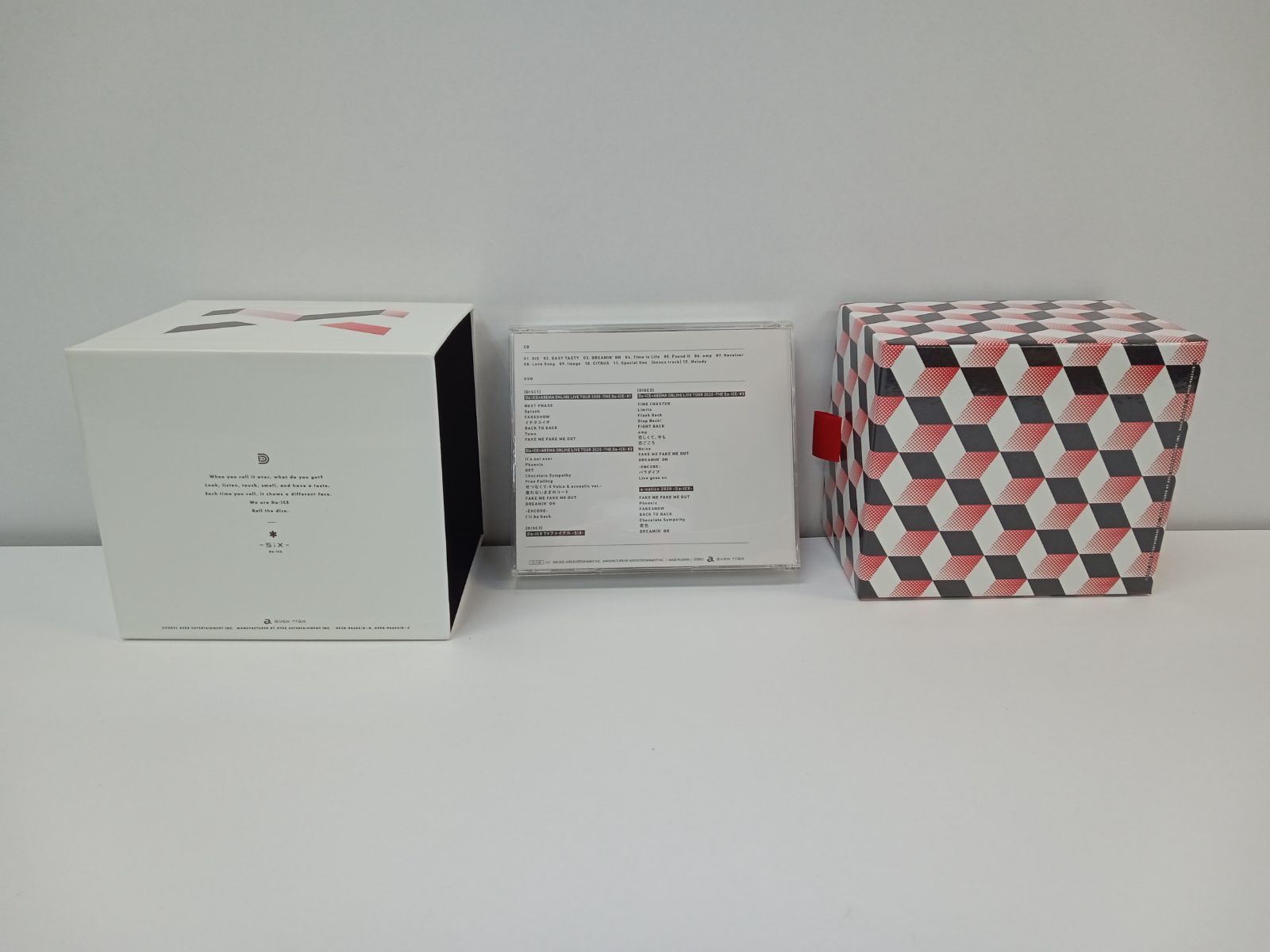 Da-iCE SiX 初回生産限定スペシャルBOX CD+3DVD ダイス [AA0254-009