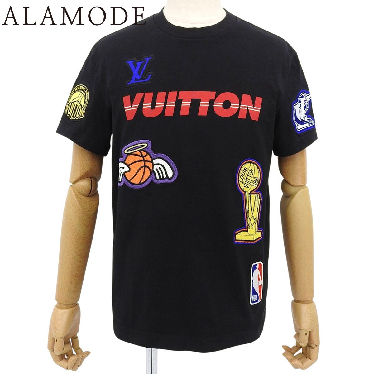 Yu】希少LOUIS VUITTON ヴィトンTシャツ LV × NBA Louis Vuitton X NBA
