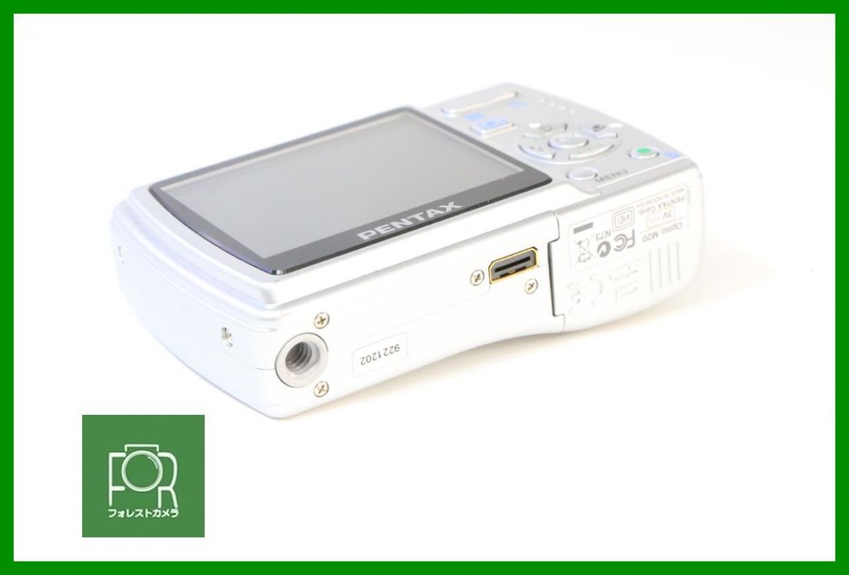 動作保証・点検済】良品□到着後即使える□PENTAX Optio M20□単三電池