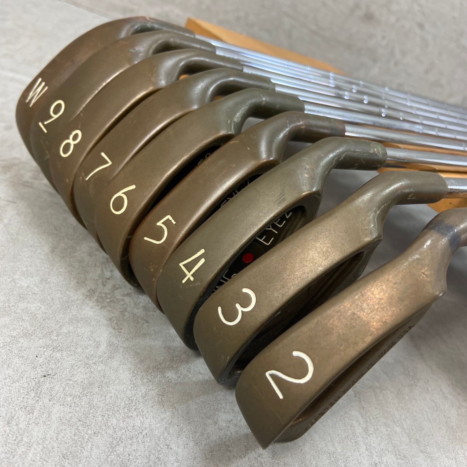 8975 PING EYE2 ベリリウムカッパー 10本セット ピン メンズ 右 8975 PING EYE2 ベリリウムカッパー 10本セット ピン メンズ 右利き