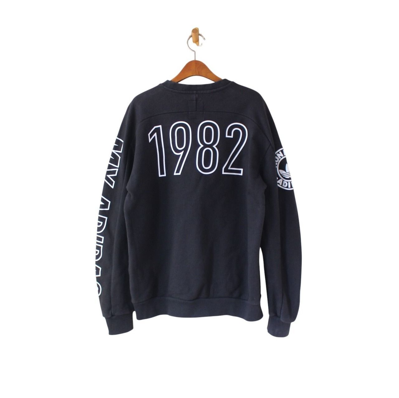 ADIDAS ORIGINALS アディダス × RUN DMC スウェット 黒 Japan O （w