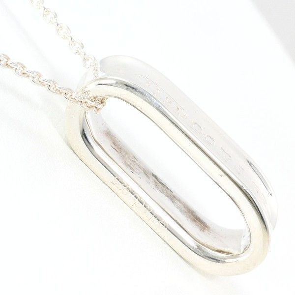 ティファニー 1837 オーバルループ シルバー ネックレス necklace 総重量約11.8 g 約41 cm