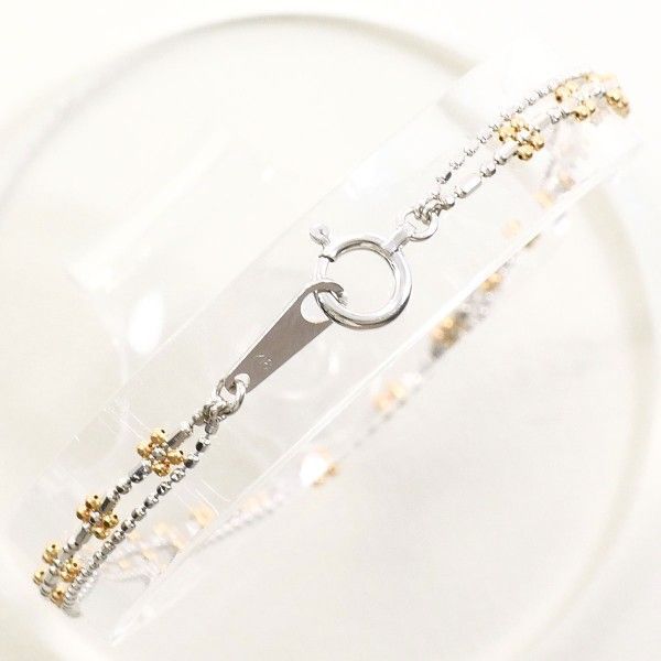 クレージュ K 18 YGWG ブレスレット bracelet 総重量約1.7 g 約18 cm