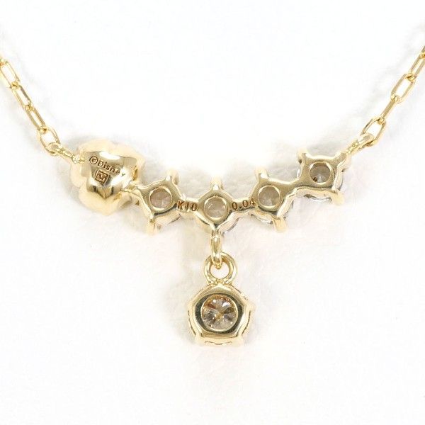 テイクアップ ディズニー K10YG ネックレス necklace ホワイトトパーズ