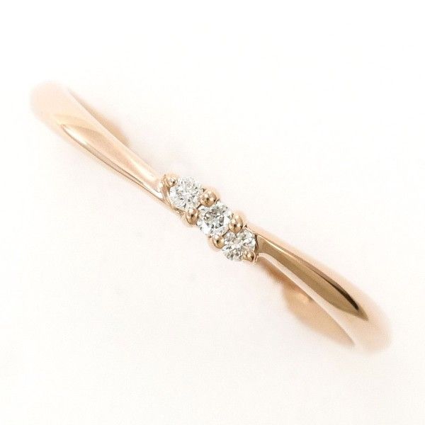 テイクアップ K10PG リング ring 指輪 5号 ダイヤ 0.02 総重量約0.8g