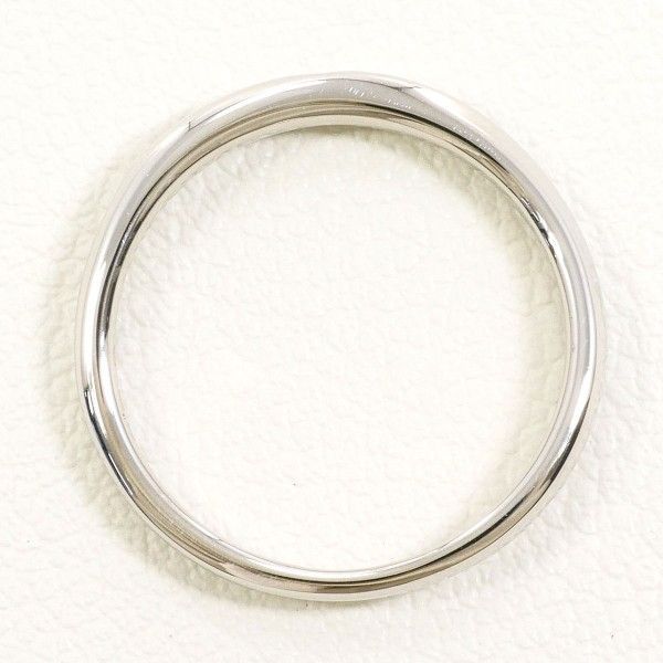 銀座ダイヤモンドシライシ PT 950 リング ring 指輪 5号 グリーンダイヤ 0.015 総重量約2.4 g